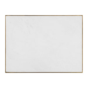 White Marble Top Rectangle Table
