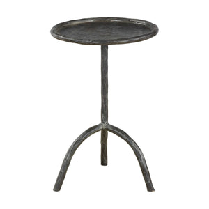 Round Cast Iron Accent Table