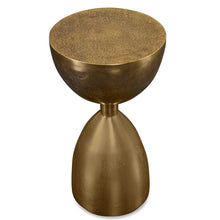 Load image into Gallery viewer, Brass Coup Side Table