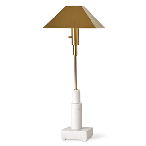 Gold Telescope Buffet Lamp