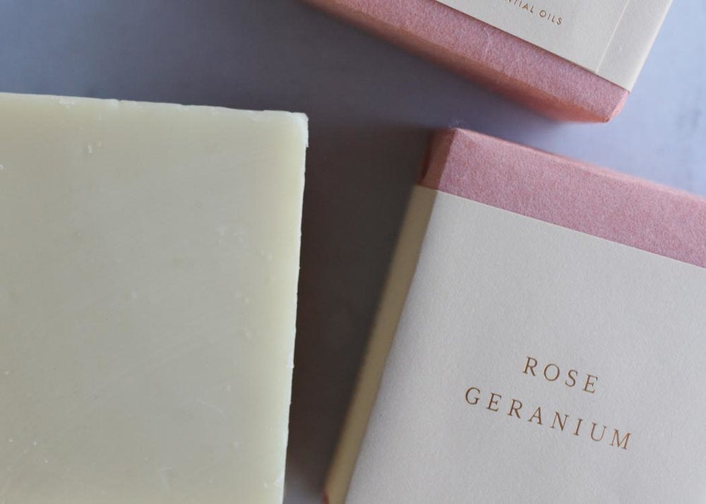 Geranium Rose Handcrafted Soap