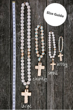 Load image into Gallery viewer, The Sercy Studio Bitty Blue Blessing Beads