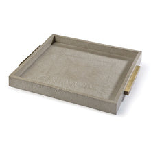 Load image into Gallery viewer, Square Shagreen Tray