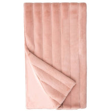 Load image into Gallery viewer, Mauve Mink Posh Throw