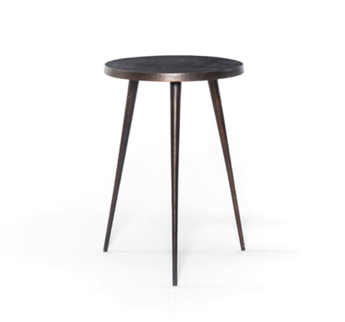 Classic Antique Rust End Table