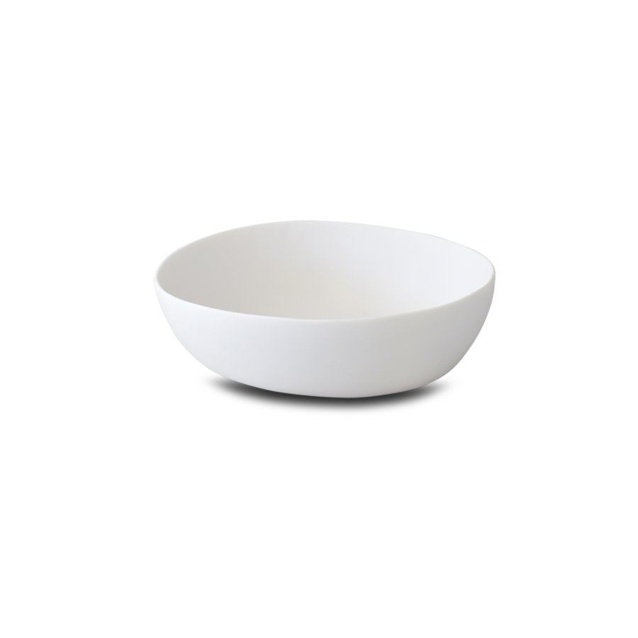 Large White Wide Bowl