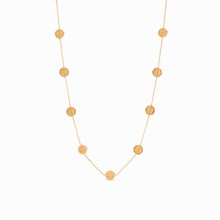 Load image into Gallery viewer, Valencia Delicate Station Necklace in Gold