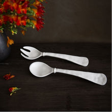 Load image into Gallery viewer, White Melamine Salad Servers