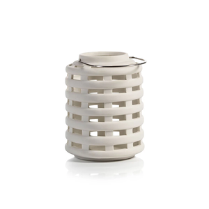 White Ceramic Lantern
