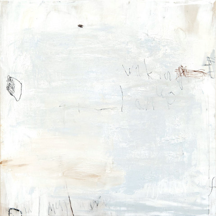 Chris Brandell - Writing on Plaster #1 (46 x 46)